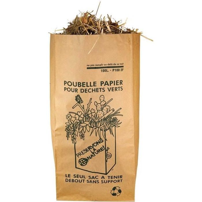 Sac poubelle on sale en papier