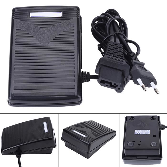 Activité-Garosa pédale de pied à coudre Pédale de commande au pied 220V avec cordon d