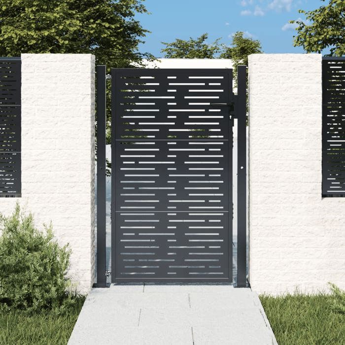 vidaXL Portail de jardin 105x130 cm - vue 3