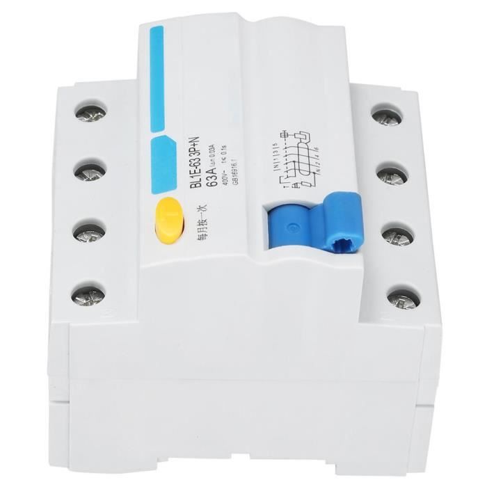 Disjoncteur Différentiel Type B 40A 2P 100mA - RCCB 10KA, Pour Installation électrique 230V, Rail DIN