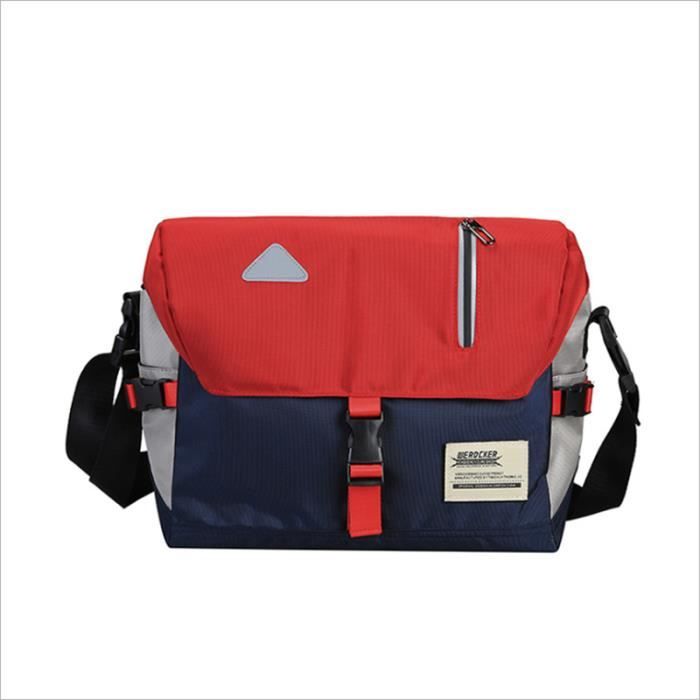 Sac bandouli re Vintage Homme en Canevas pour Travail fac Sport