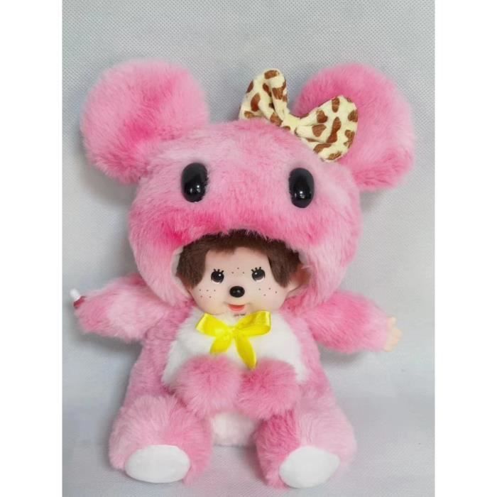 Raccoon-KIKI Doll Cartoon Monchhichi in Stitch costume 20cm B1 ...