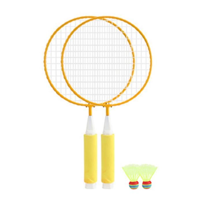 Raquette de badminton pour enfants, prix d'usine, couleur verte, antidérapante