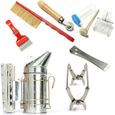 Kit d'outils d'apiculture 7pcs / Set kit d'accessoires d'équipement, y compris le brossage de l'acier inoxydable Queen-1