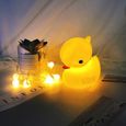 Nuage lumineux LED - Veilleuse de nuit / lampe de chevet /Veilleuse Petit canard jaune - Bébé et enfants-1