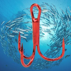 Lot De 100 Hameçons Triple – Pointes Aiguisées – Pêche Eau Douce Et Mer – Tailles 2 à 14