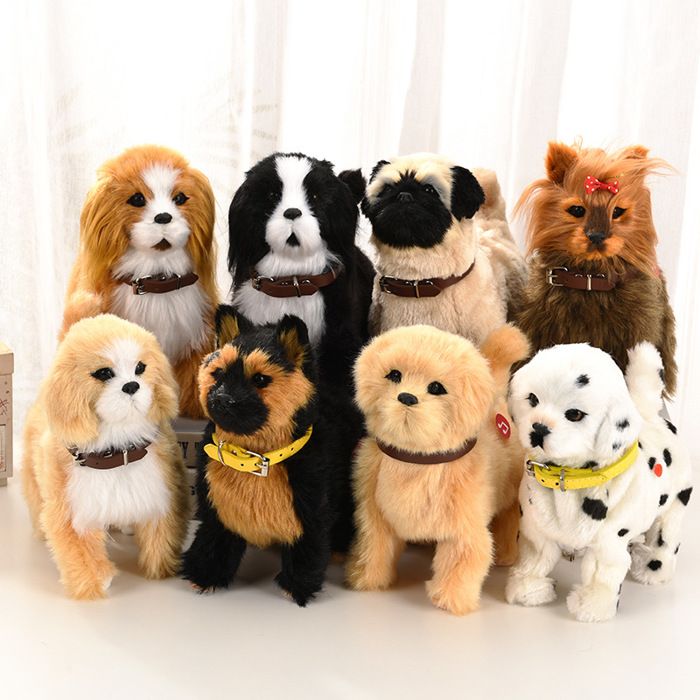 Chien Interactif Électronique en Peluche, Marche, Parle, Aboie et Remue Chien Interactif Électronique en Peluche, Marche, Parle, Aboie et Remue