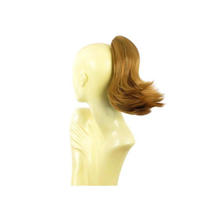 Extension Postiche Queue De Cheval Synthétique - Longueur 65 Cm, Blond Foncé Cuivré - Neuf Avec étiquettes