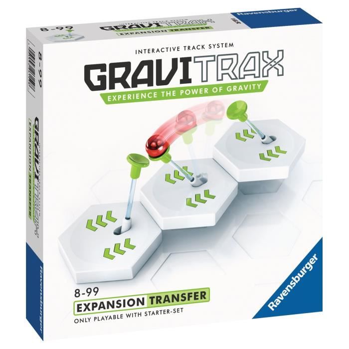 Ravensburger GraviTrax PRO Helix – Bloque De Acción Para Pista De Canicas, Accesorio Con Toboganes Cruzados Y 3 Salidas, STEM Para Niños +8 Años