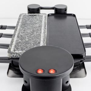 Four à raclette et gril 6 personnes