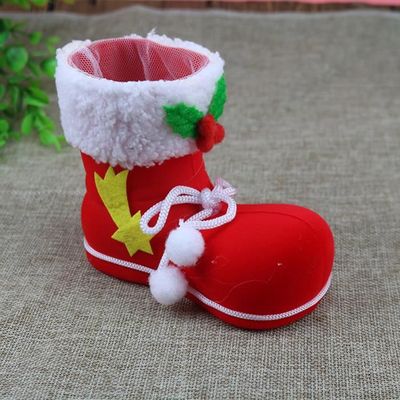 Sac Noel 2pcs Chaussette De Noël LED Bas De Noël Lettres Personnalisé Noel Chaussettes Lumineux Suspendre Sac A Sapin