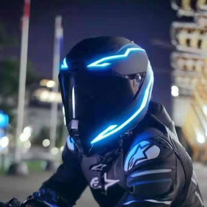 bande lumineuse pour moto, bande à lumière LED, autocollant