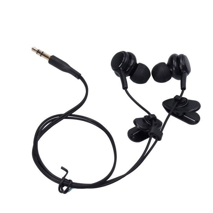 Fdit Waterproof Short Cord Earbuds couteurs cordon court