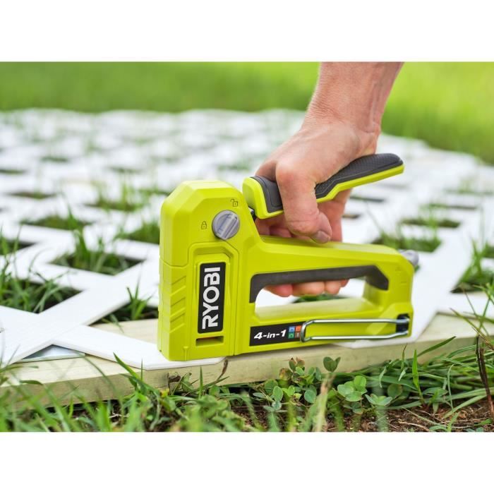 Agrafeuse cloueuse RYOBI RST4-0 4V – Puissance sans fil