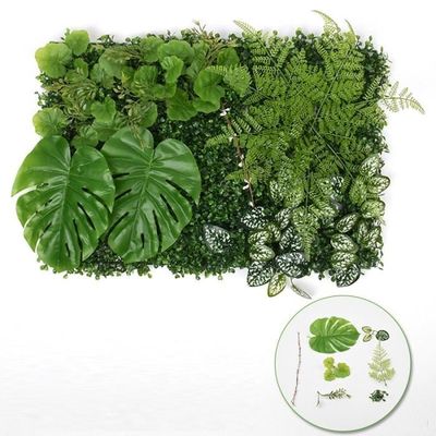 Décoration florale,Mur d'herbe verte artificielle, 60x40cm, décoration de  jardin, fausse plante verte, décor de bureau, - Type 8 - Cdiscount Maison