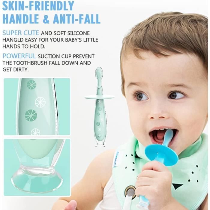 Brosse à dents Baby 0-2 ans GUM : brosse a dent bebe