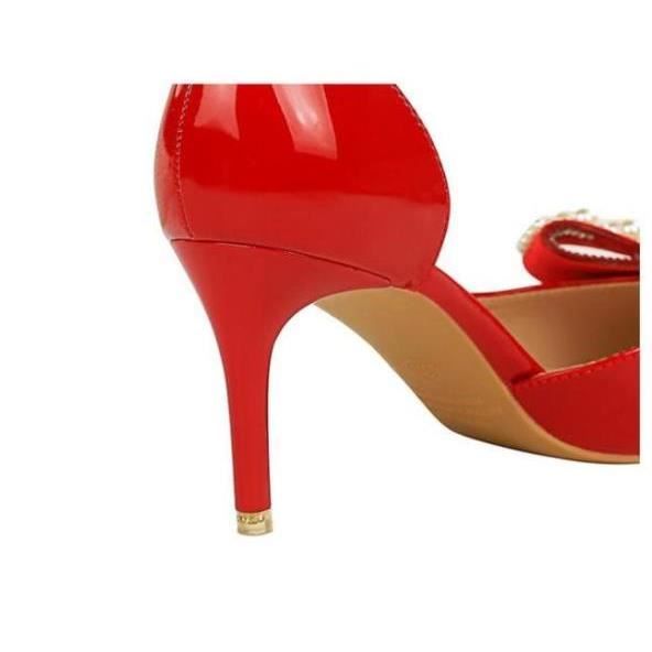Escarpin noir semelle rouge pas cher discount