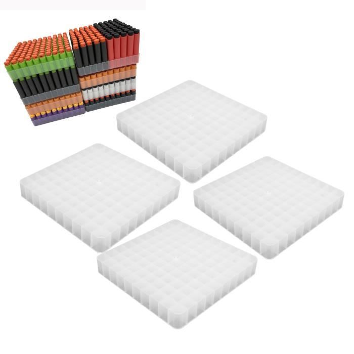 Boîte de rangement de documents en plastique transparent, organisateur