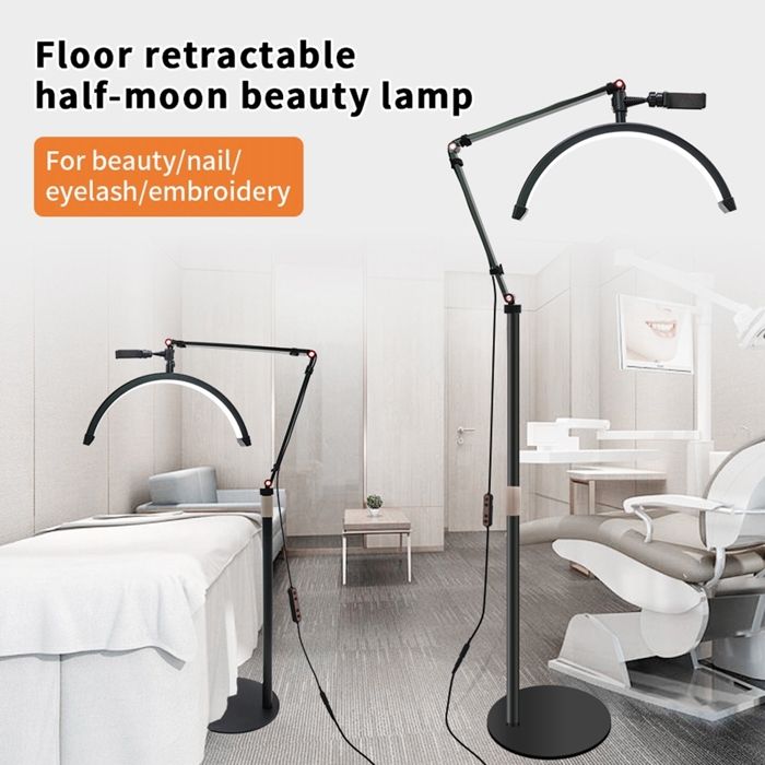 Lampe T lescopique LED Sur Pied Avec T te R glable 360 Temp rature lampe-t-lescopique-led-sur-pied-avec-t-te-r-glable-360-temp-rature