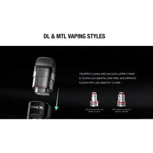 Cigarette électronique vide