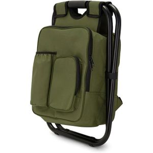 Sac à dos de siège pliable, chaise de camping, tabouret, sac à dos