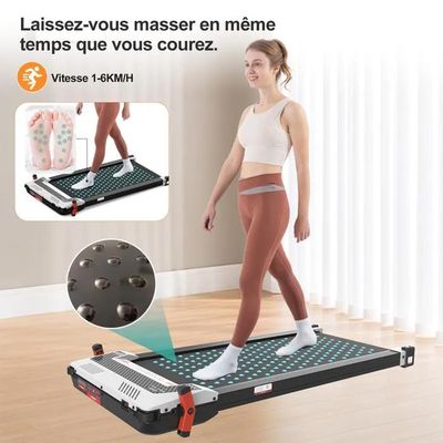 CITYSPORTS 2 en 1 Tapis de Course inclinable biseauté Double Face,Tapis de March CITYSPORTS 2 en 1 Tapis de Course inclinable biseauté Double Face,Tapis de March