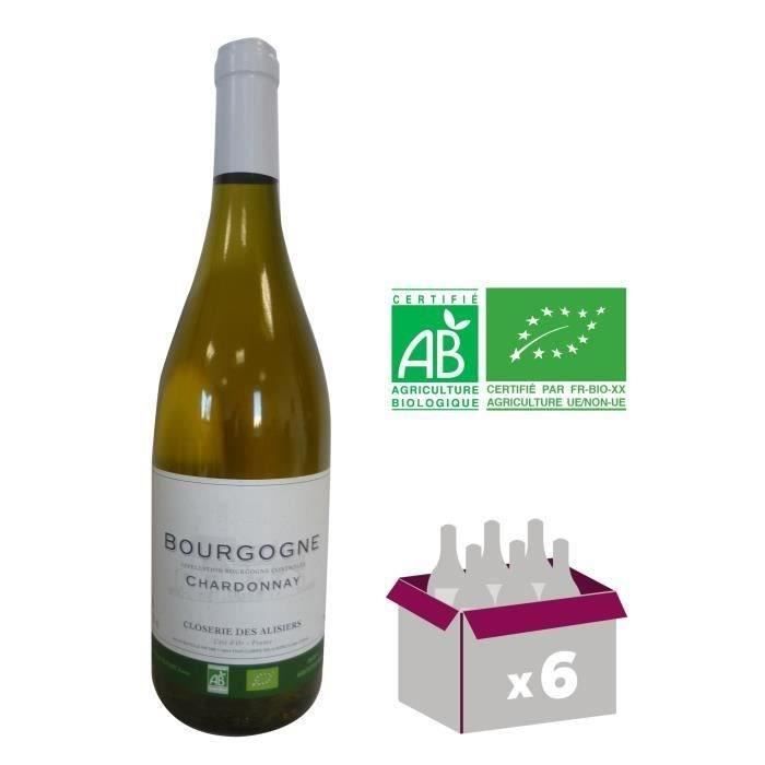 Closerie des Alisiers 2018 Bourgogne Chardonnay - Vin blan de Bourgogne - Bio