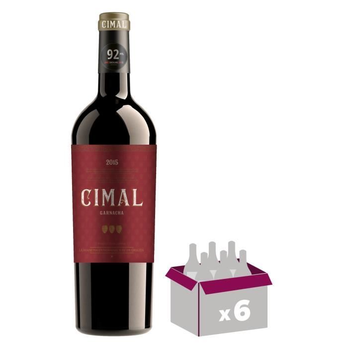 BODEGA ALCENO 2015 Cimal Garnacha Mancha - Vin Rouge - 6x 75 cl