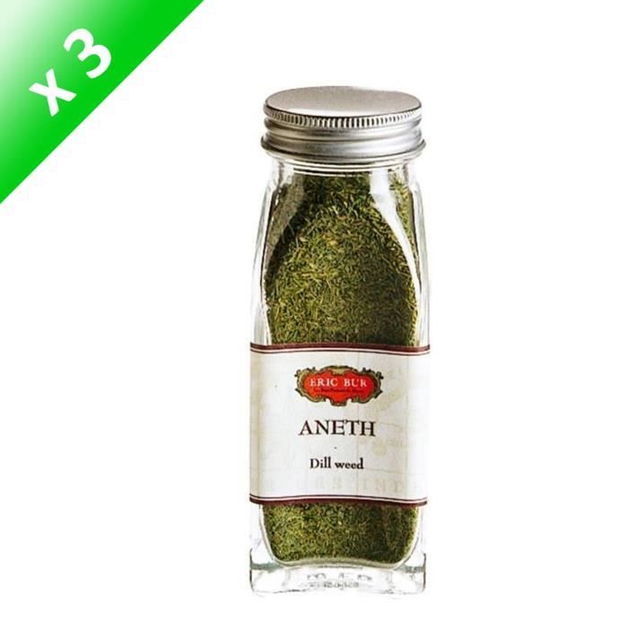ERIC BUR Epices Aneth - 10g - Pack de 3