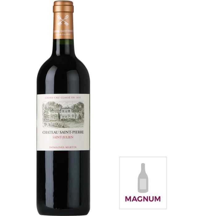 Magnum Château Saint Pierre 2015 Saint Julien - Vin rouge de Bordeaux