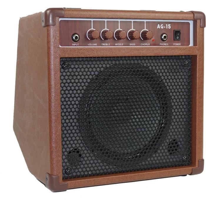 Ampli 15 Watts pour guitare acoustique