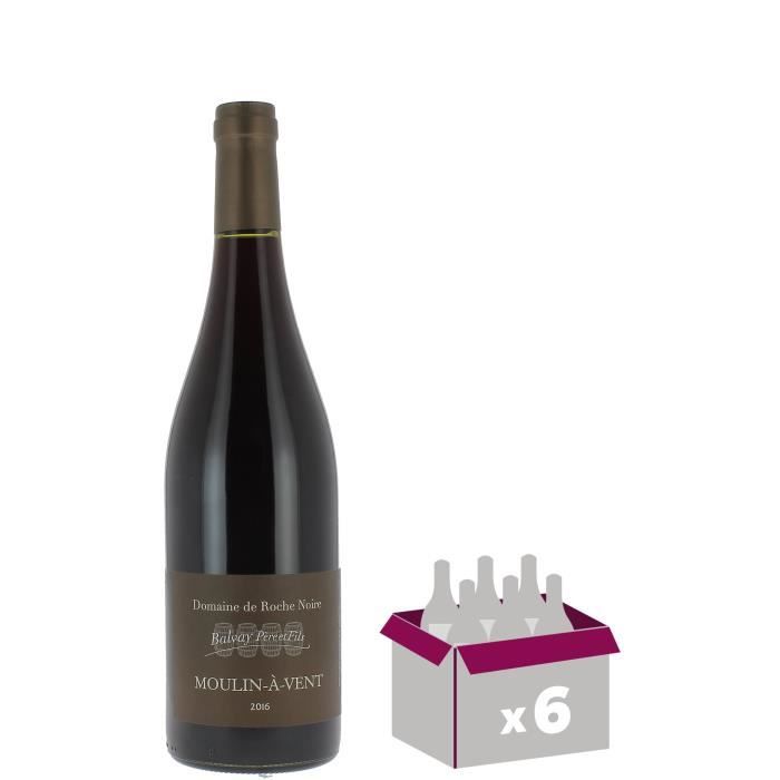 Domaine Roche Noire 2016 Moulin à Vent Vin rouge du Beaujolais La cave Cdiscount