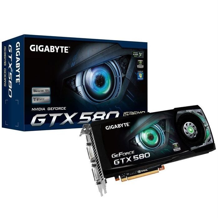 Gigabyte GeForce GTX 580 1536 Mo Cdiscount Informatique