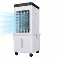 Rafraichisseur d'Air-Télécommande, Climatiseur Mobile 65W, Climatiseur portable 3 en 1, 3 vitesses refroidissement par évaporation
