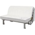 Matelas BZ 160x200 SIMMONS - Mousse polyuréthane - Made in France - ROYCE-0