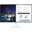 Ecran PC - Samsung Smart Monitor M5 - LS32AM501NU - 32’’ FHD - Dalle VA - Blanc-0