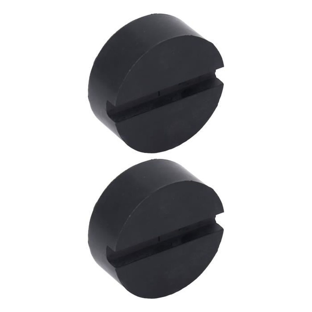 Jack Pad Caoutchouc pour Cric de Levage de Voiture Adaptateur Fendue Cadre Jack Stand Universel Protection du Base de Caisse Voiture (4pcs Jack Pad