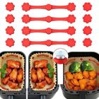 BALITTA 12 pièces Silicone Aimants pour Ninja Airfryer - Sans-BPA - Fixer le Papier Sulfurisé pour Friteuses à Air - Empêche de Brûler