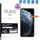 HOOXSPEED [2 Pièces] Protection Ecran iPhone 11 Pro Max Verre Trempé Film de Protection iPhone 11 Pro Max 2019 6.5"