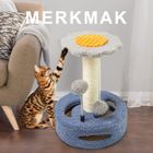Arbre à chat - MERKMAK - Multifonctionnel avec Corde et Plateformes Griffoir - 35CM
