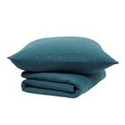 Couvre lit boutis ESSENTIAL - TODAY - Vert foncé 240x260 cm