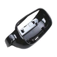 gauche noir brillant - Couvercle de rétroviseur pour Golf 4 MK4 Bora 99-04, couvercle de Protection, capuchon
