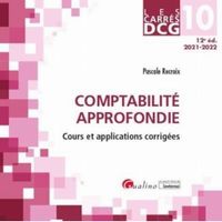 Comptabilité approfondie DCG 10. 12e édition