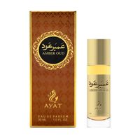 Ayat Perfumes – Eau de Parfum AMBER OUD 30ml EDP Orientale Arab – Parfum Mixte en Note de Mandarine, Lavande, Vanille et Musc