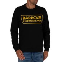 Barbour International Pour des hommes Sweat grand logo, Noir