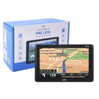 Système de Navigation GPS Écran 7 Pouces PNI L810, Carte de l’Europe Mireo Ne paniquez Pas +Mises à Jour de la Carte 
