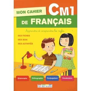 MANUEL PRIMAIRE Mon cahier de français CM1