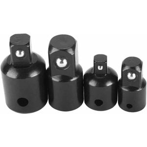 Lot De 3 Adaptateurs De Douilles à Choc - Conversion 1/4, 3/8 Et 1/2 Pour Perceuse/Visseuse