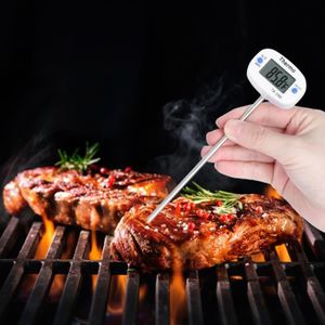 Swiftgood Nouveau thermomètre à sonde de Poche en Acier Inoxydable pour Barbecue Viande Nourriture Cuisine Cuisson Lecture instantanée jauge de Viande