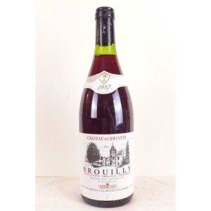 VIN ROUGE brouilly mommessin château de briante rouge 1987 -